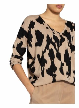 Freequent Pullover Fqjone Mit 3/4-Arm beige