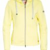 Frieda&Freddies Sweatjacke Mit Steppeinsatz gelb