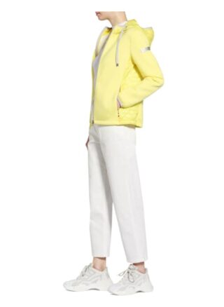 Frieda&Freddies Sweatjacke Mit Steppeinsatz gelb