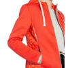 Frieda&Freddies Sweatjacke Mit Steppeinsatz orange