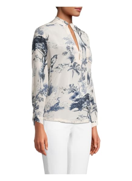 Frogbox Bluse blau Frogbox Bluse blau