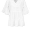 Frogbox Bluse weiss
