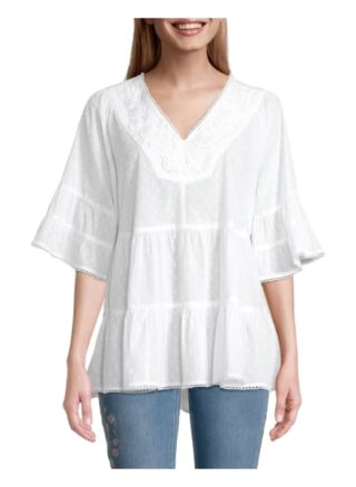 Frogbox Bluse weiss