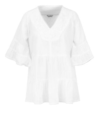 Frogbox Bluse weiss