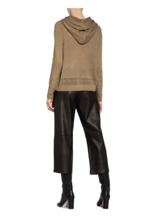 Frogbox Strick-Hoodie Mit Mohair gruen