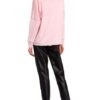 Frogbox Sweatshirt Mit Schmucksteinbesatz rosa