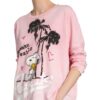 Frogbox Sweatshirt Mit Schmucksteinbesatz rosa