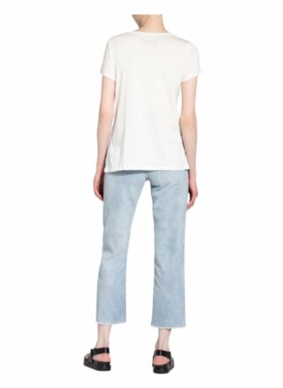 Frogbox T-Shirt Mit Pailettenbesatz weiss