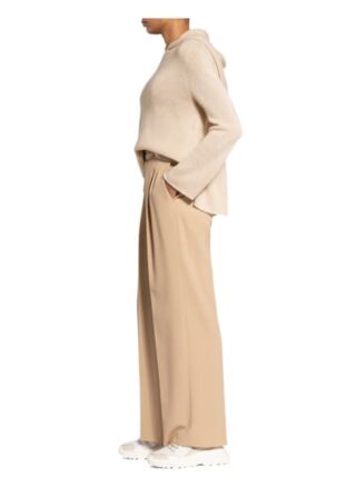 Ftc Cashmere Cashmere-Hoodie Mit Glitzergarn beige