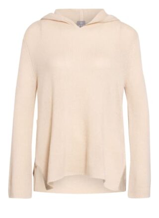 Ftc Cashmere Cashmere-Hoodie Mit Glitzergarn beige