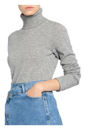 Ftc Cashmere Rollkragenpullover Aus Cashmere grau
