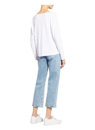 Funktion Schnitt, Longsleeve Amelie weiss