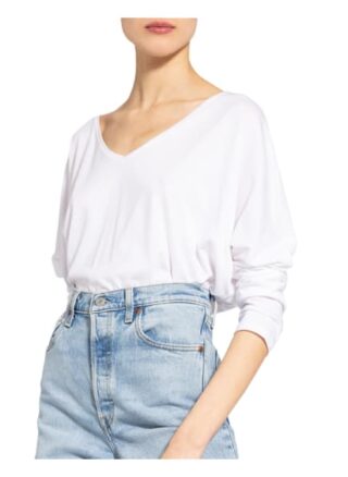 Funktion Schnitt, Longsleeve Amelie weiss