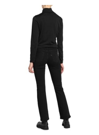 Funktion Schnitt, Rollkragenshirt schwarz
