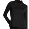 Funktion Schnitt, Rollkragenshirt schwarz