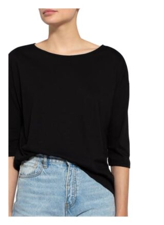 Funktion Schnitt, Shirt Lica Mit 3/4-Arm schwarz