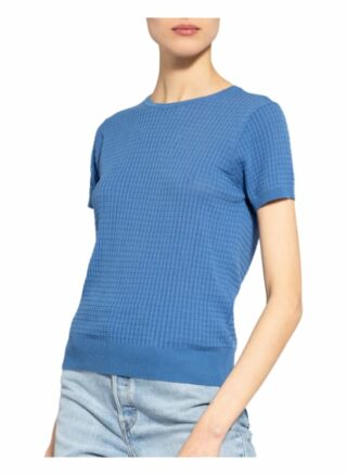 Funktion Schnitt, Strickshirt Mako blau
