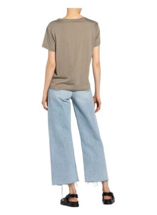 Funktion Schnitt, T-Shirt Tone beige