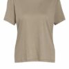 Funktion Schnitt, T-Shirt Tone beige