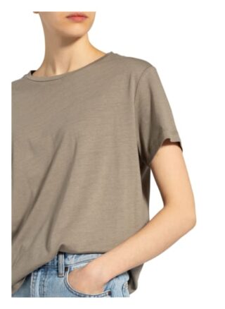 Funktion Schnitt, T-Shirt Tone beige