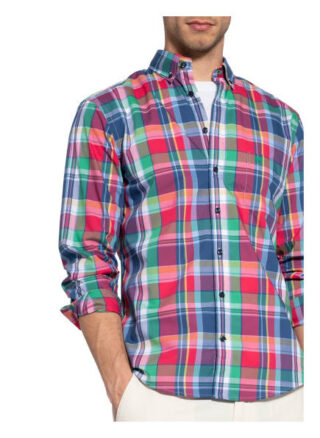 FYNCH-HATTON Casual-Hemd Herren, Blau