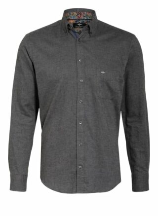 Fynch-Hatton Hemd Casual Fit grau