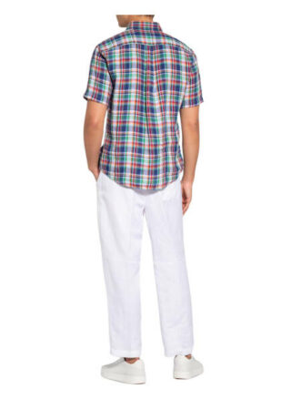 FYNCH-HATTON Kurzarm-Hemd Herren, Blau