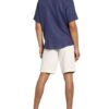 FYNCH-HATTON Kurzarm-Hemd Herren, Blau