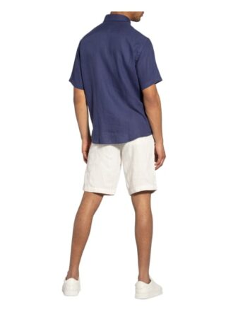 FYNCH-HATTON Kurzarm-Hemd Herren, Blau