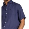 FYNCH-HATTON Kurzarm-Hemd Herren, Blau