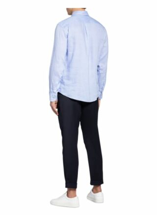 FYNCH-HATTON Leinenhemd Herren, Blau