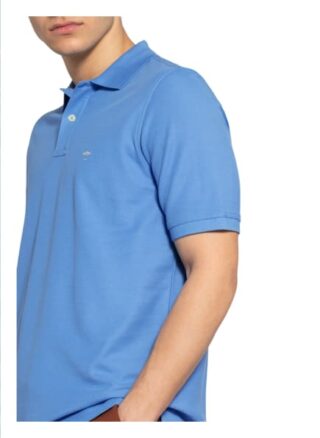 FYNCH-HATTON Pique-Poloshirt Herren, Blau