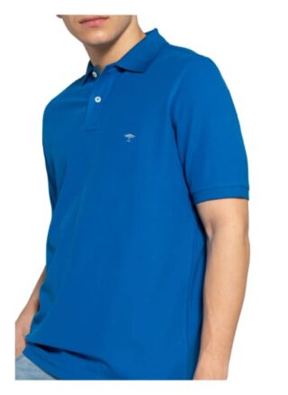 FYNCH-HATTON Pique-Poloshirt Herren, Blau