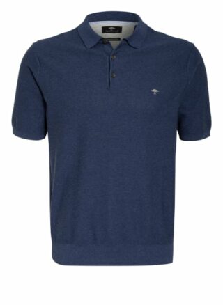 FYNCH-HATTON Pique-Poloshirt Herren, Blau