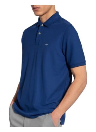 FYNCH-HATTON Pique-Poloshirt Herren, Blau