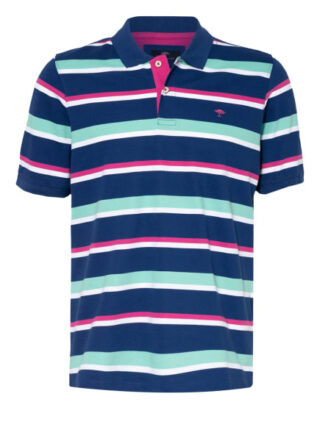 Fynch-Hatton Piqué-Poloshirt blau