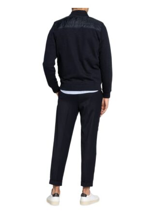Fynch-Hatton Strickjacke Im Materialmix blau