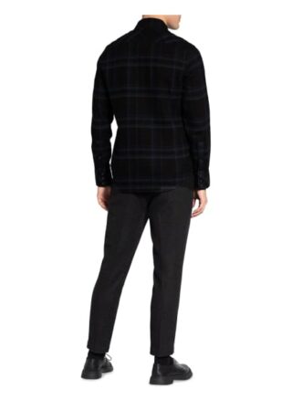 G-Star Raw Flanellhemd Slim Fit schwarz