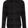 G-Star Raw Flanellhemd Slim Fit schwarz