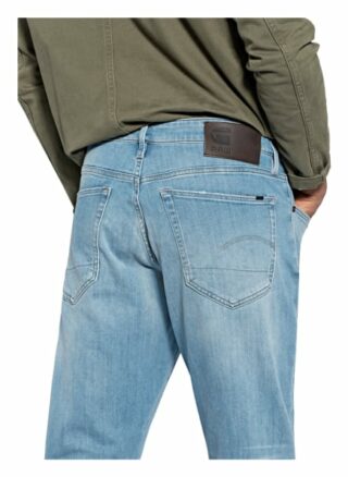 G-Star Raw Jeans 3301 Straight Tapered Fit blau