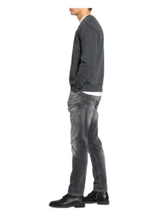 G-Star Raw 3301 Tapered Jeans Herren, Grau