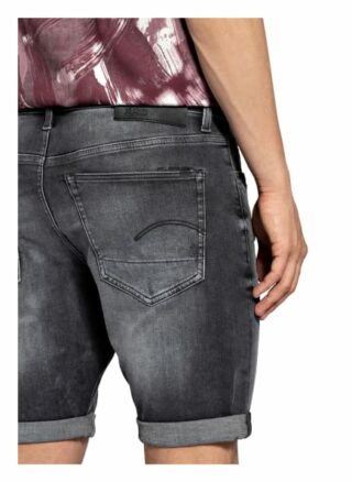 G-Star Raw Jeans-Shorts 3301 Slim Fit grau