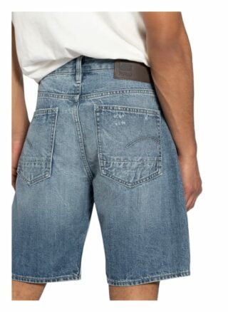 G-Star Raw Jeans-Shorts Triple A Straight Fit blau