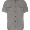 G-Star Raw Marine Service Kurzarm-Hemd Herren, Grau