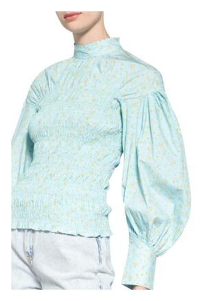 Ganni Blusenshirt blau