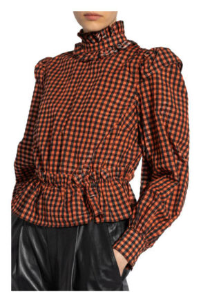 Ganni Blusenshirt rot