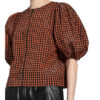 Ganni Blusenshirt Damen, Rot