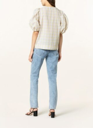 Ganni Blusenshirt weiss