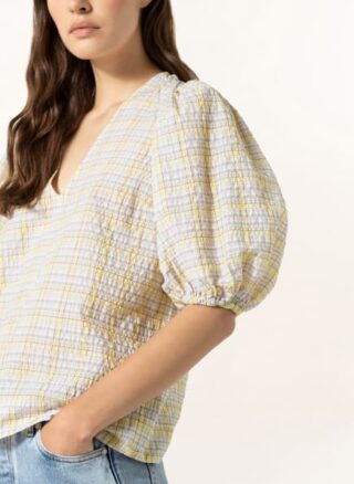 Ganni Blusenshirt weiss