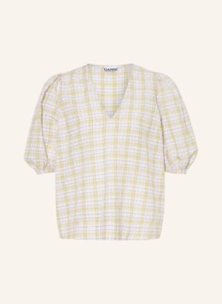 Ganni Blusenshirt weiss